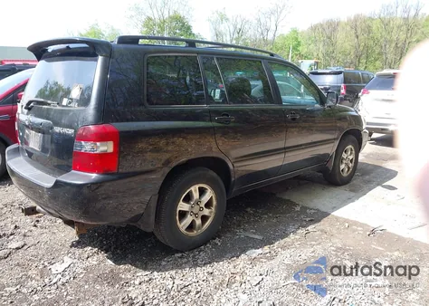 2005 Toyota Highlander V6 z USA, uszkodzony, nr VIN JTEEP21A750124824